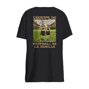 Tshirt personnalisé pour Le Famille | Cadeau personnalisé pour Le Famille  | L'Équipe De Football De La Famille