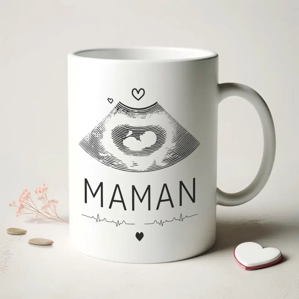 Tasse personnalisée pour Maman | Cadeau personnalisé pour Mère | La meilleure des mamans