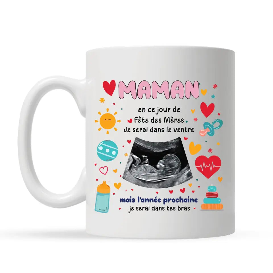 Tasse personnalisée pour Maman | Première fête des mères pour mère