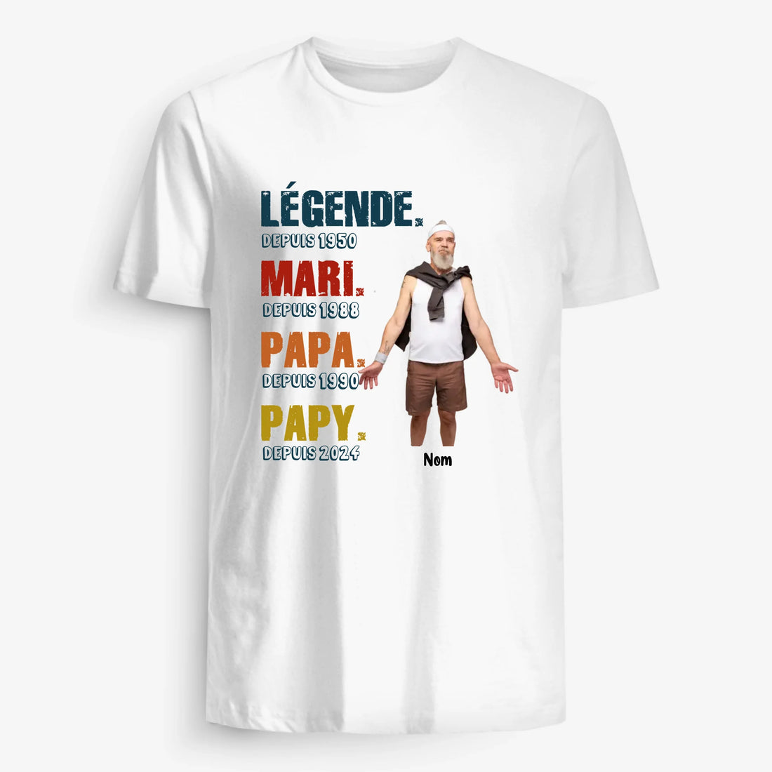 UNISEX T-SHIRT Front Light