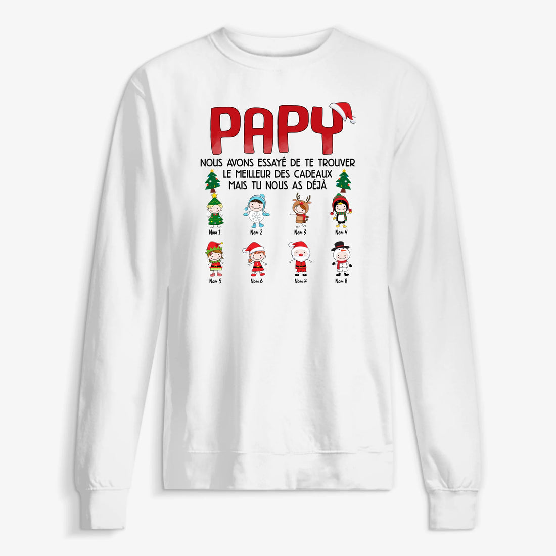 UNISEX SWEATSHIRT Front Light