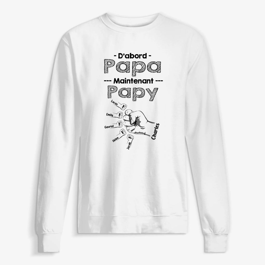 UNISEX SWEATSHIRT Front Light