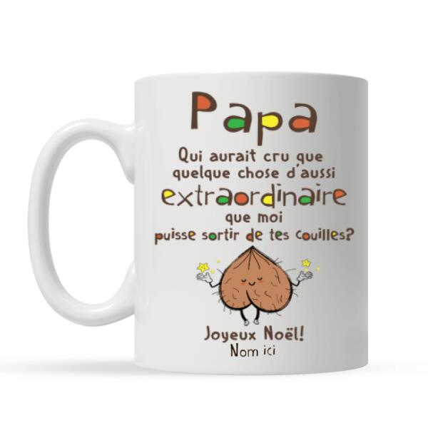 personnalisable agresser pour papa cadeau drole