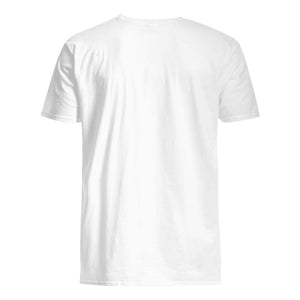 T-shirt personnalisé pour Papa | Cadeau personnalisé pour Son Père  | Papa Poule Et Ses Petits