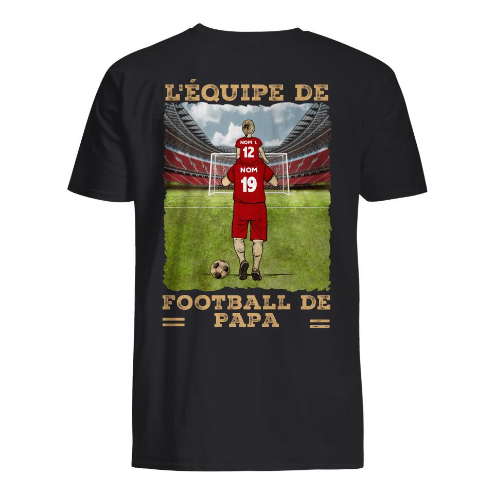 Tshirt personnalisé pour Les Amoureux Du Football | Cadeau personnalisé pour Les Amoureux Du Football  | L'Équipe De Football Préférée En Belgique