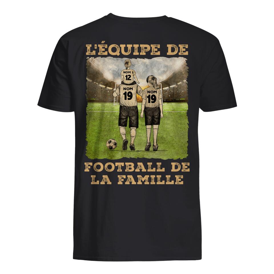 Tshirt personnalisé pour Le Famille | Cadeau personnalisé pour Le Famille  | L'Équipe De Football De La Famille