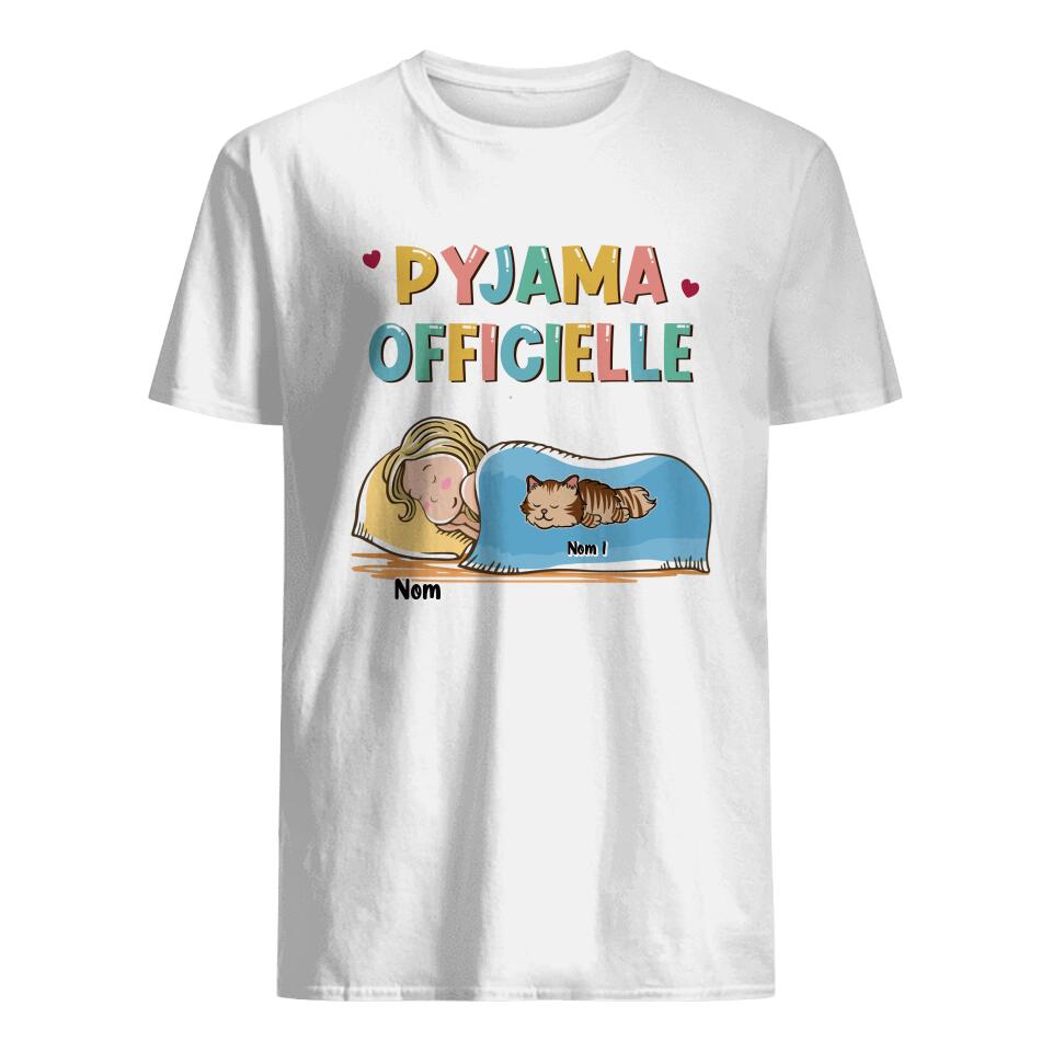 Tshirt personnalisé pour Amoureux Des Animaux | Cadeau personnalisé pour Amoureux Des Animaux | Pyjama Officielle