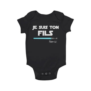 Tshirt personnalisé pour Nouveau papa | Cadeau personnalisé pour Nouveau papa | Je suis ton Père Je suis ton fils/ta fille