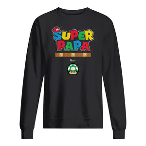 Tshirt personnalisé pour Papa | Cadeau personnalisé pour Son Père | Super Papa