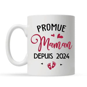 Tasse personnalisée pour Maman | Promue Maman photo