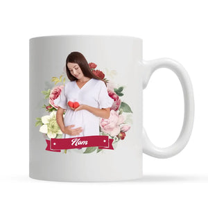 Tasse personnalisée pour Maman | Promue Maman photo