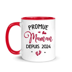 Tasse personnalisée pour Maman | Promue Maman photo