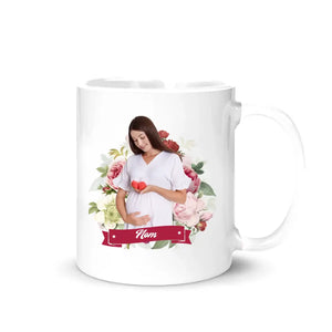 Tasse personnalisée pour Maman | Promue Maman photo