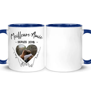 Tasse personnalisée pour Amie - Meilleure amie depuis