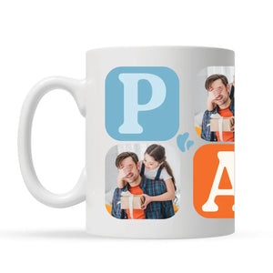 Mug personnalisée pour Papa - Photo personnalisée