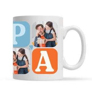 Mug personnalisée pour Papa - Photo personnalisée