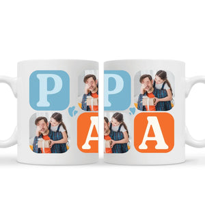 Mug personnalisée pour Papa - Photo personnalisée