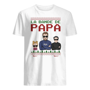 T-shirt personnalisé pour Papa | La bande de Papa