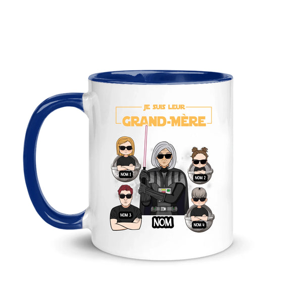 Je suis ta grand-mère - Tasse personnalisé pour Mamie