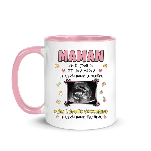 Maman En ce jour de Fête des Mères - Tasse personnalisé pour Maman