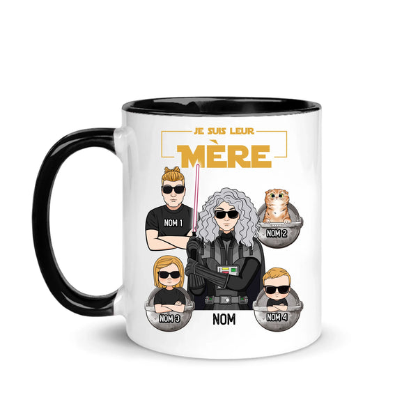 Tasse personnalisée pour Maman | Cadeau personnalisé pour mère | Je suis ta mère