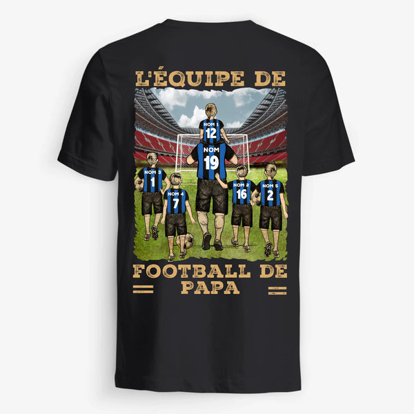 L'Équipe De Football Préférée En Belgique  - Tshirt personnalisé pour Les Amoureux Du Football