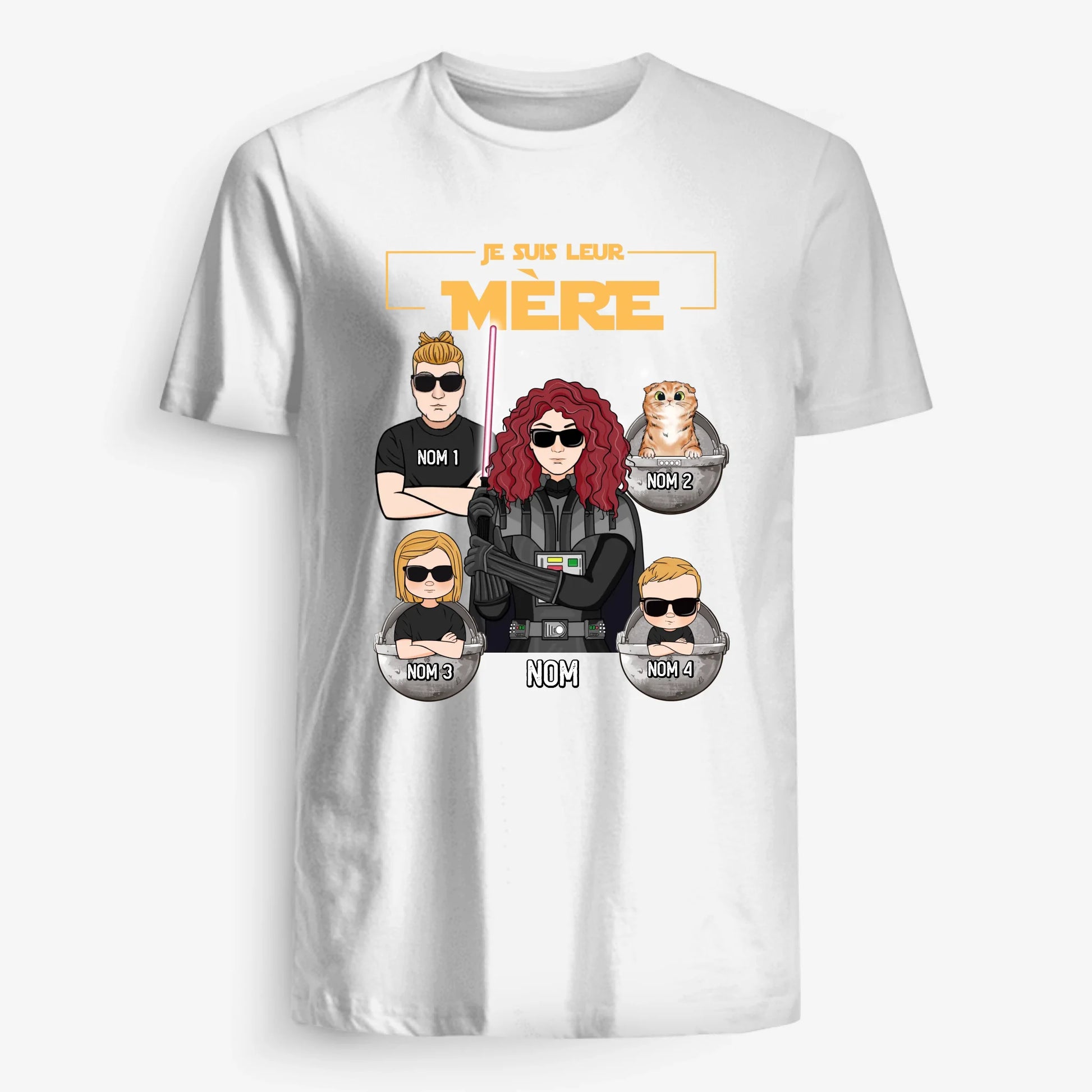 UNISEX T-SHIRT Front Dark