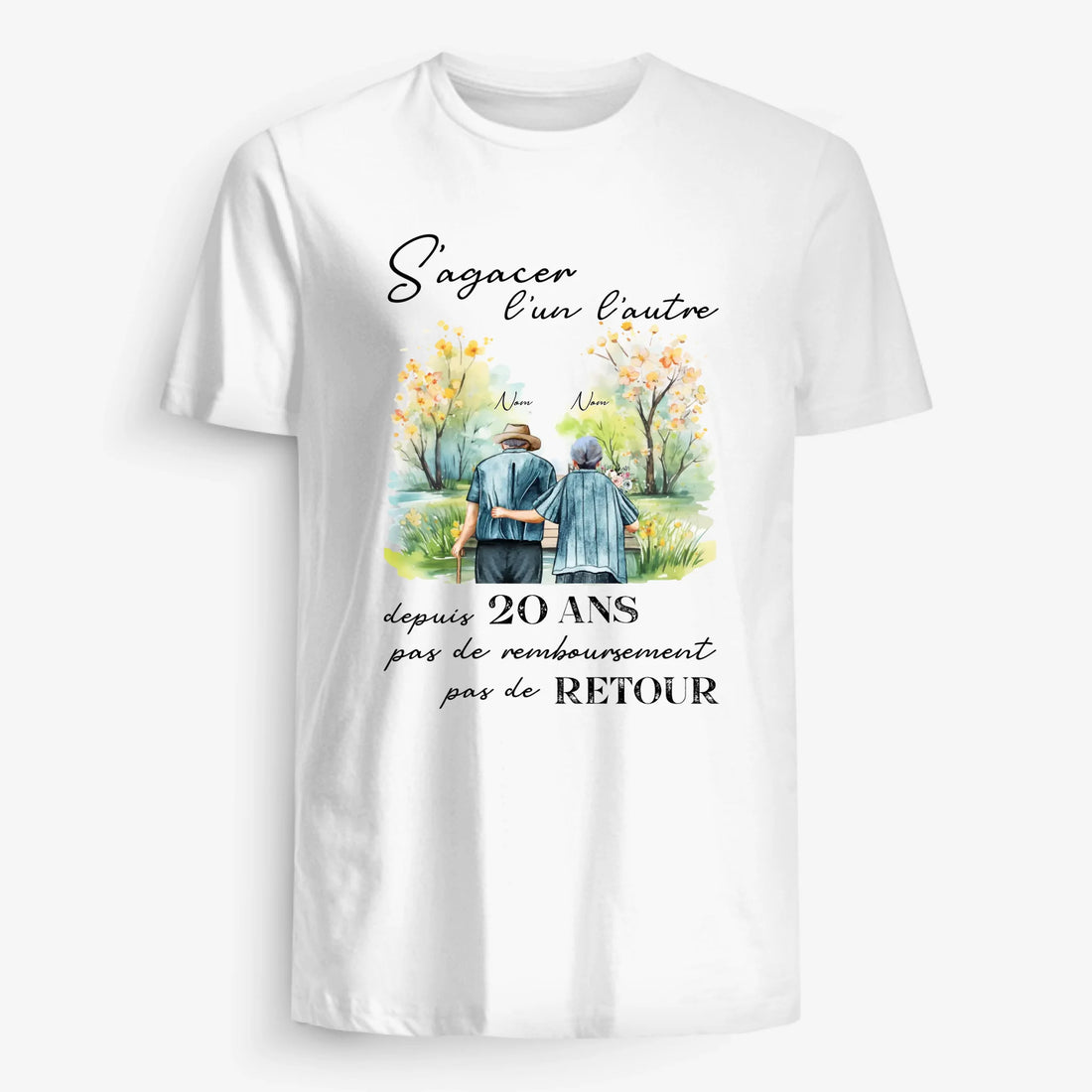 UNISEX T-SHIRT Front Light