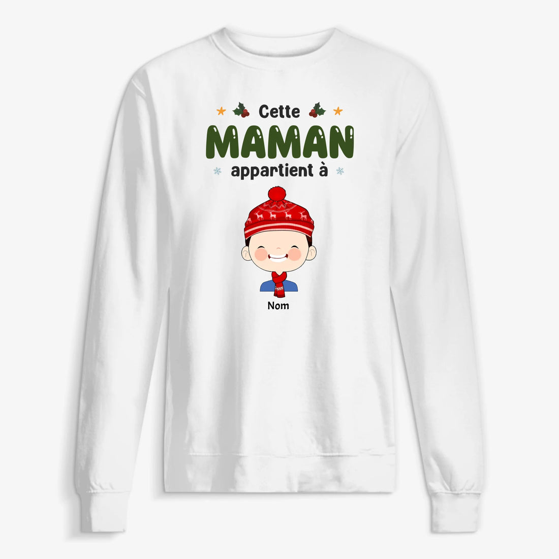 UNISEX SWEATSHIRT Front Light