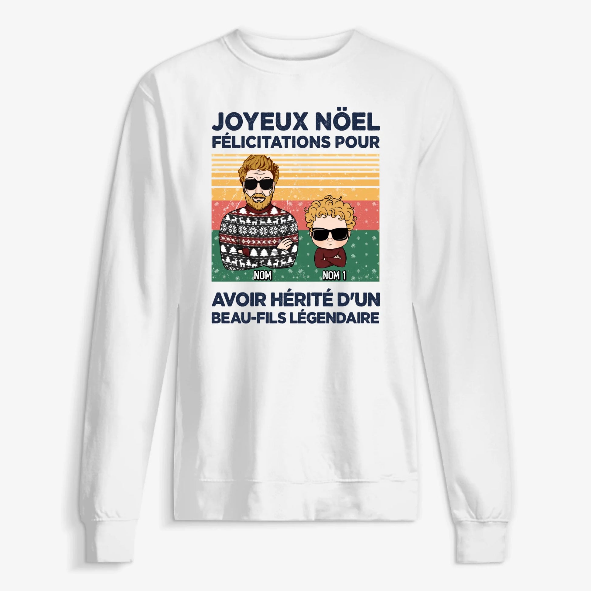 UNISEX SWEATSHIRT Front Light