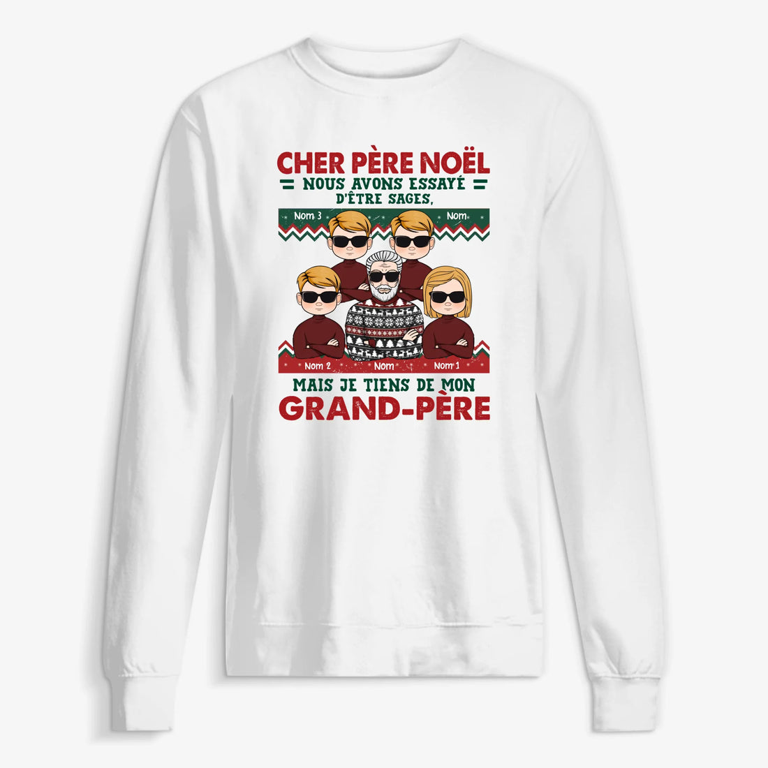 UNISEX SWEATSHIRT Front Light