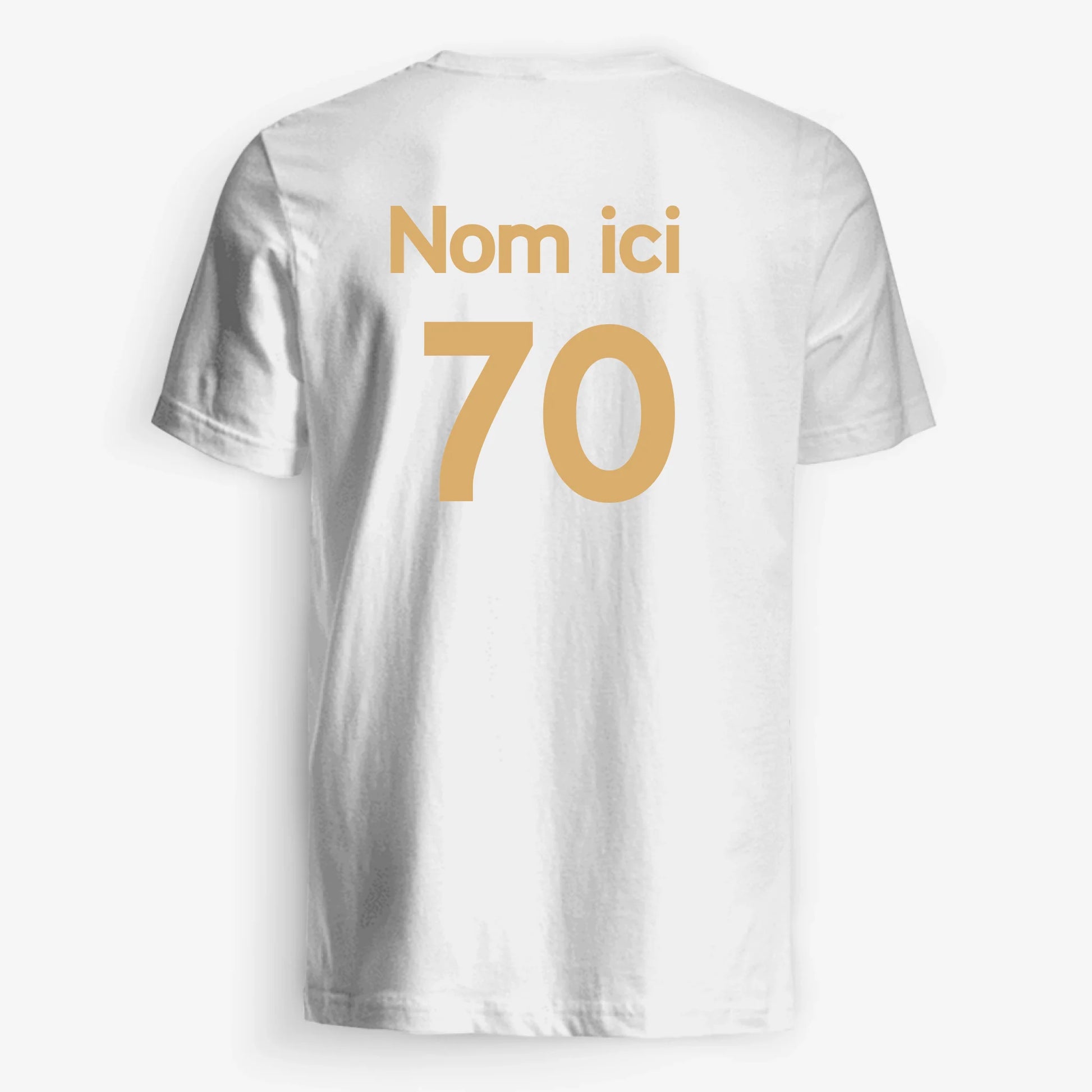 UNISEX T-SHIRT Back Dark