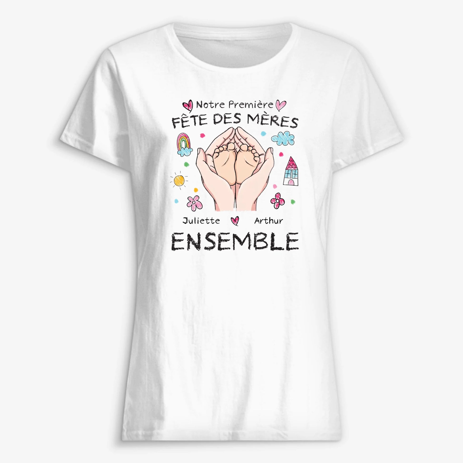 CLASSIC WOMEN T-SHIRT Front Light