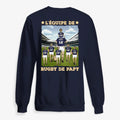 UNISEX SWEATSHIRT Back Dark