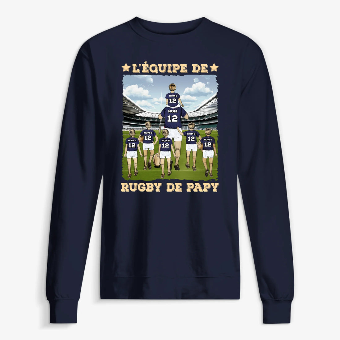 UNISEX SWEATSHIRT Front Dark