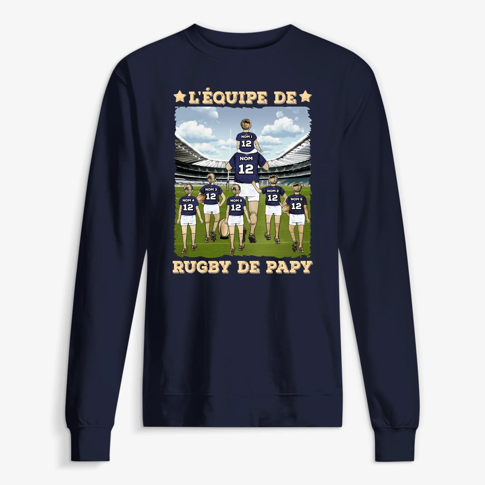 UNISEX SWEATSHIRT Front Dark