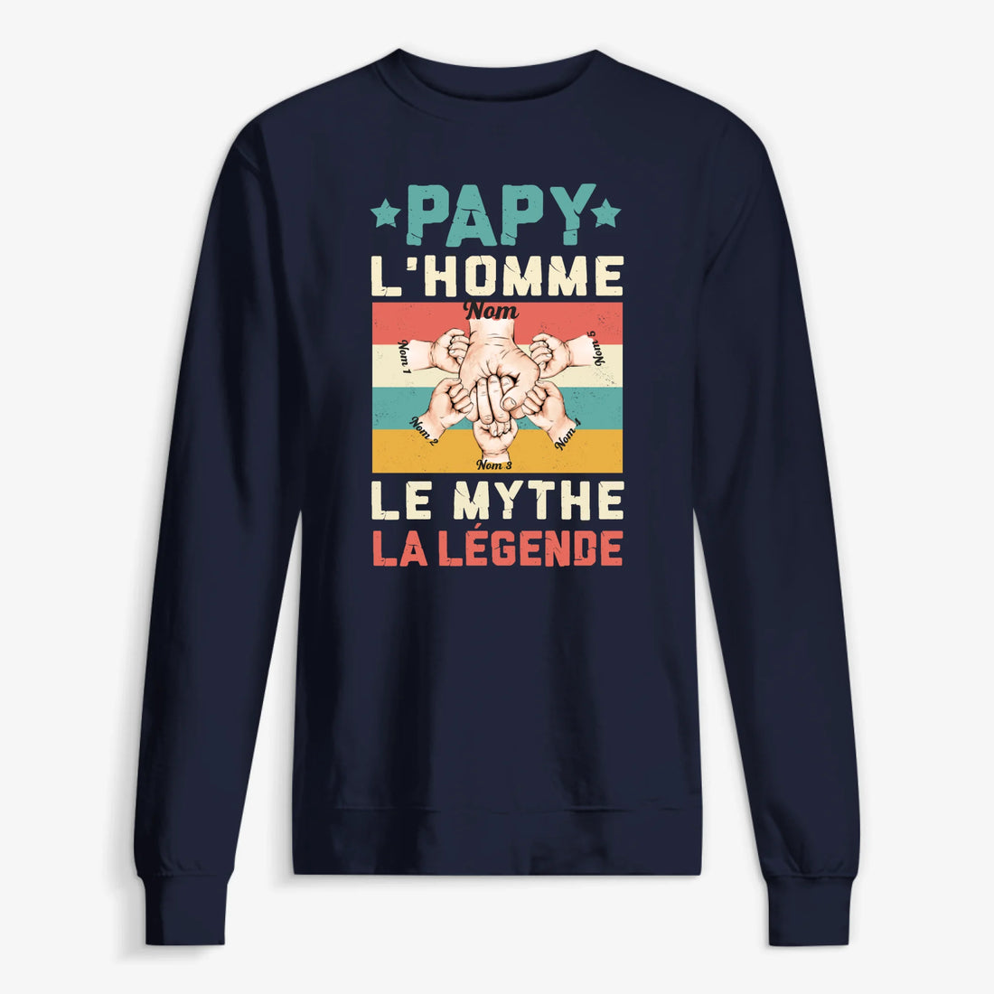 UNISEX SWEATSHIRT Front Dark
