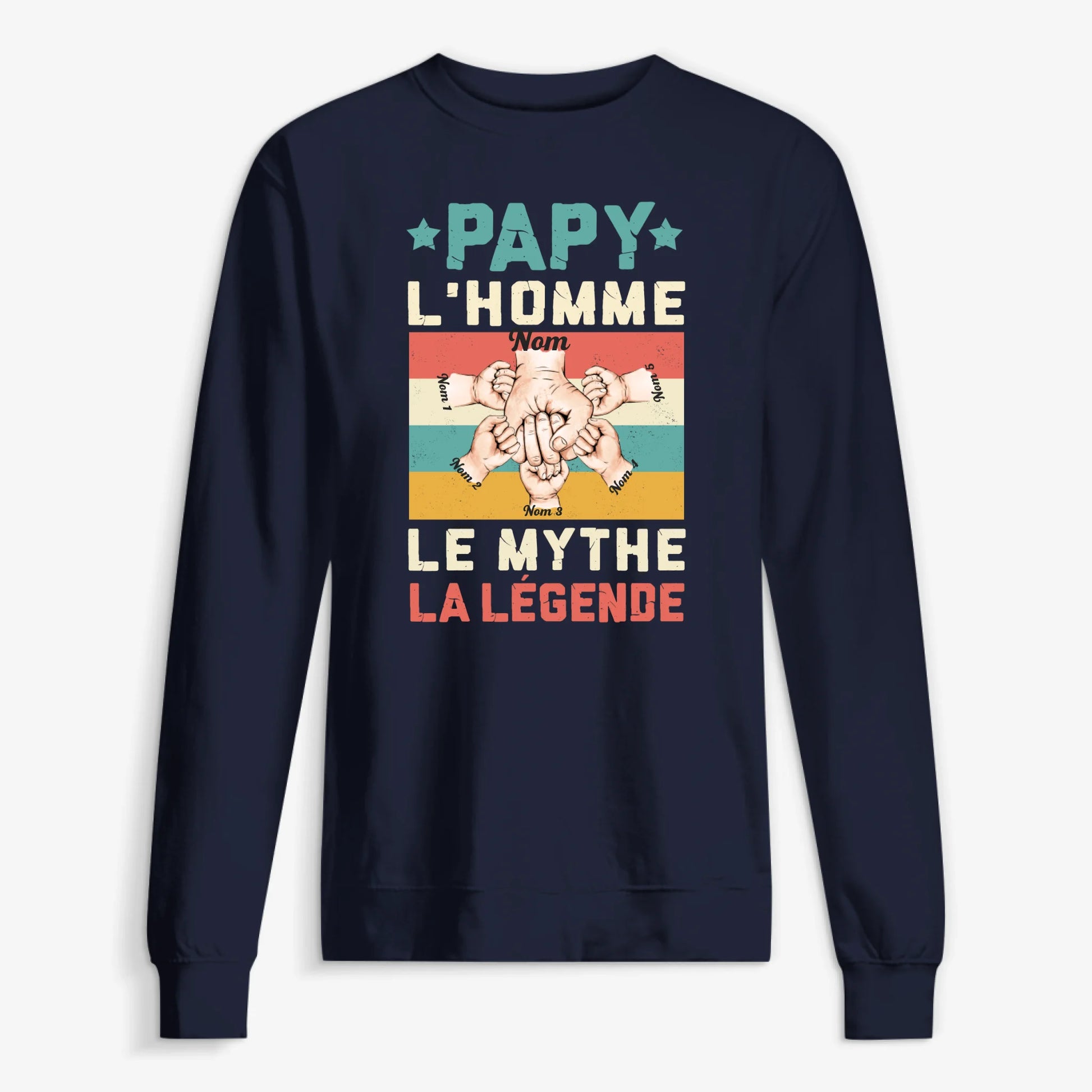 UNISEX SWEATSHIRT Front Dark