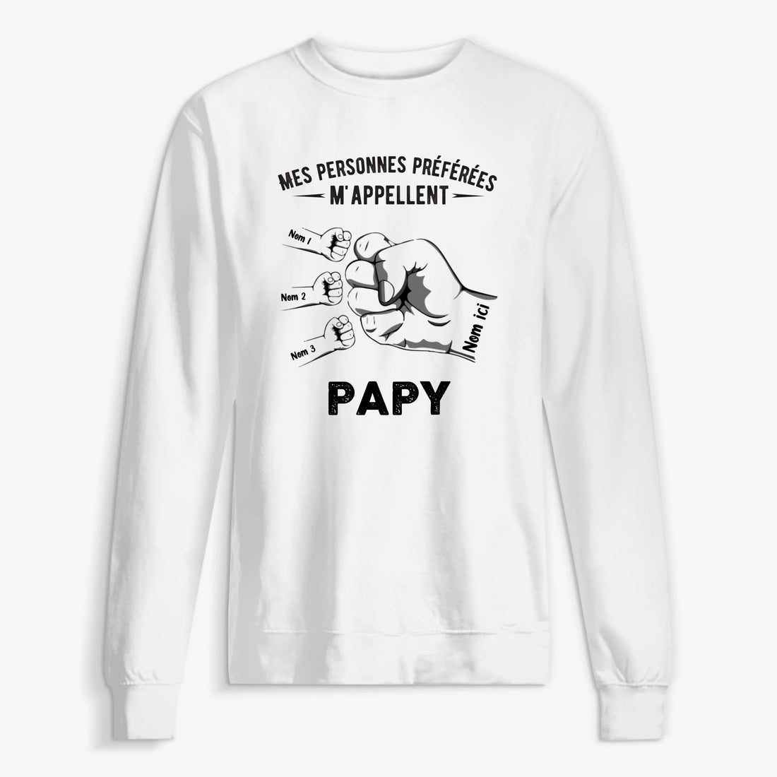 UNISEX SWEATSHIRT Front Light