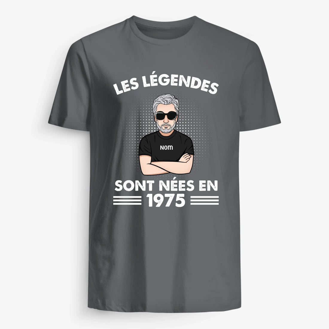 UNISEX T-SHIRT Front Dark