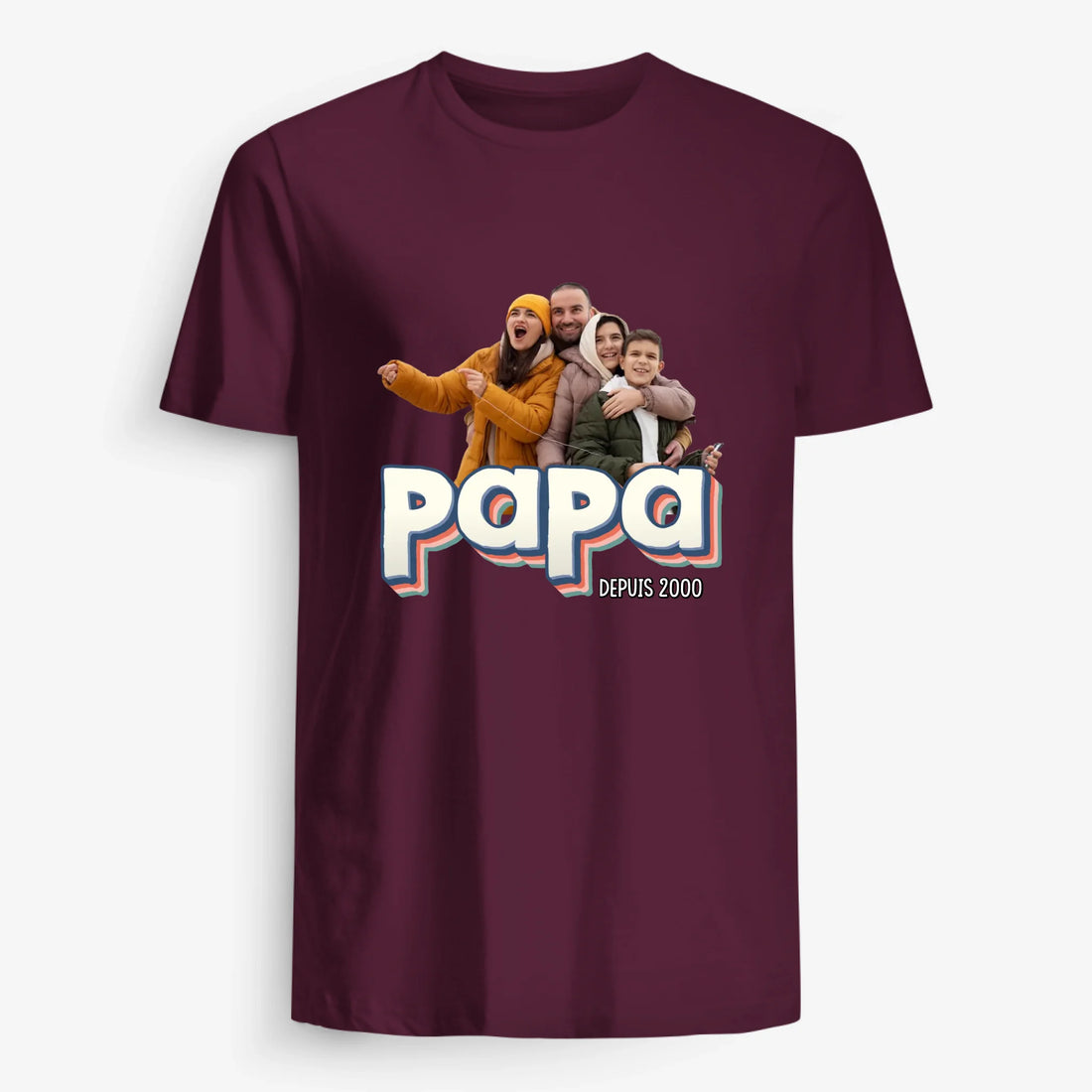 UNISEX T-SHIRT Front Dark