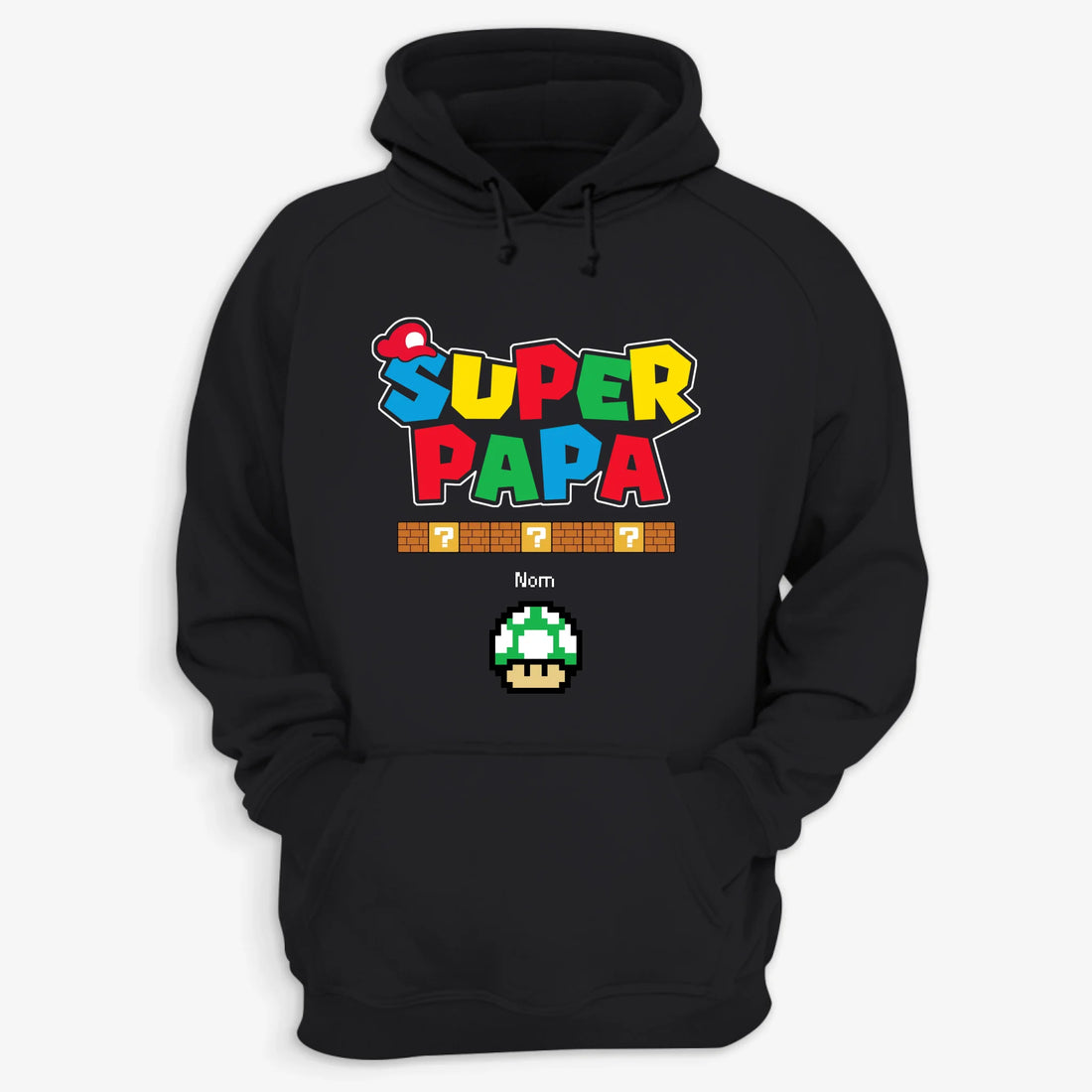 UNISEX HOODIE Front Dark