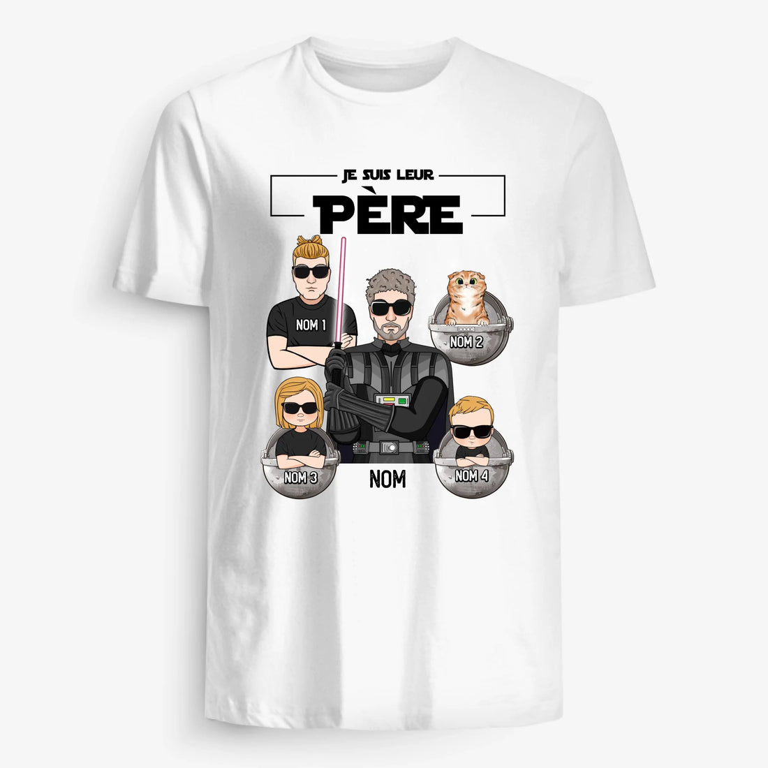 UNISEX T-SHIRT Front Light