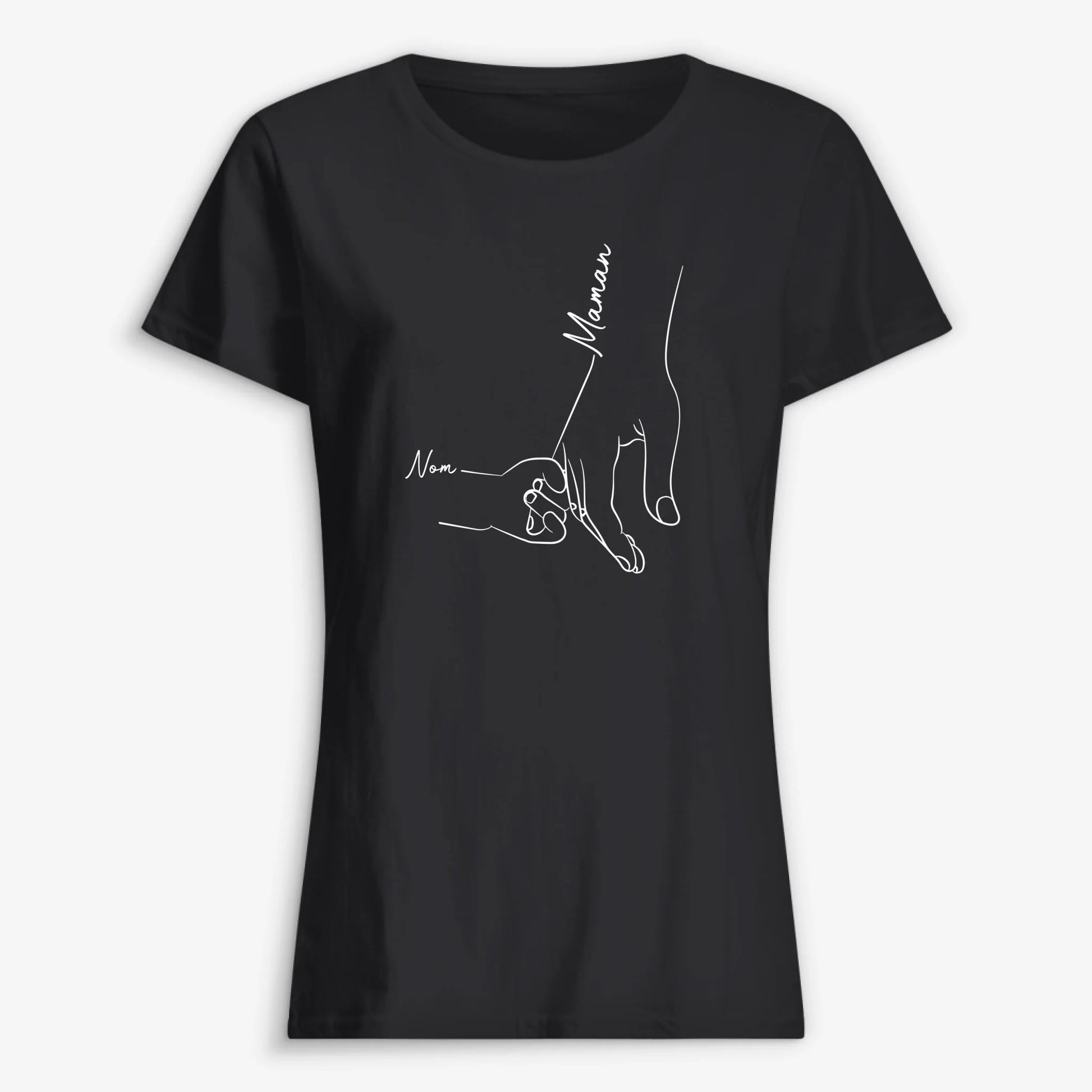 CLASSIC WOMEN T-SHIRT Front Dark