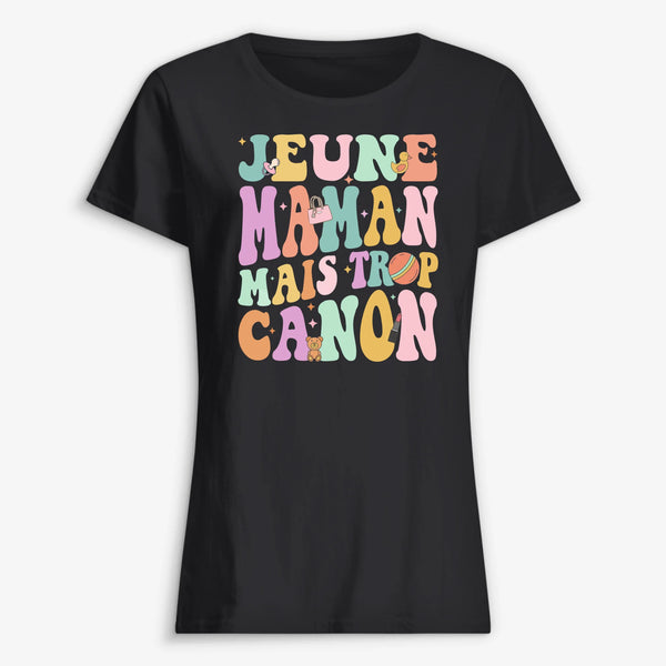 CLASSIC WOMEN T-SHIRT Front Dark