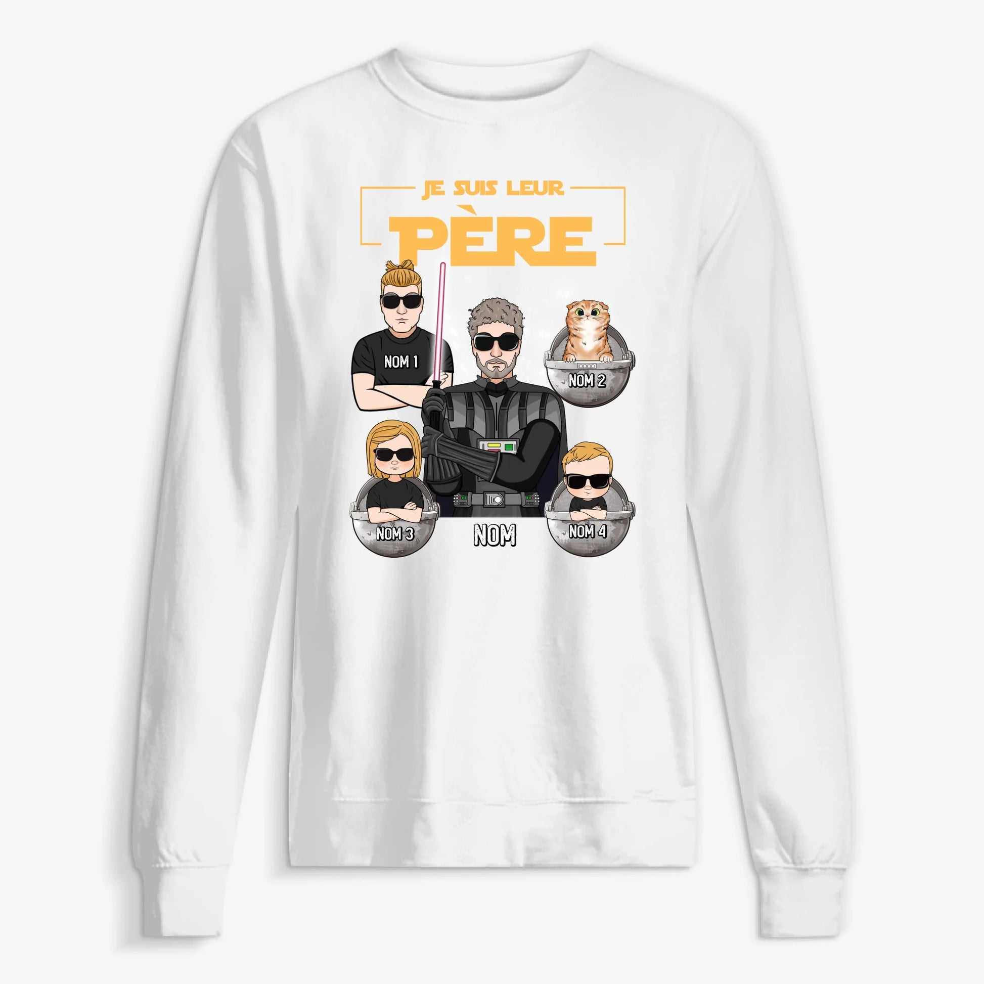 UNISEX SWEATSHIRT Front Light