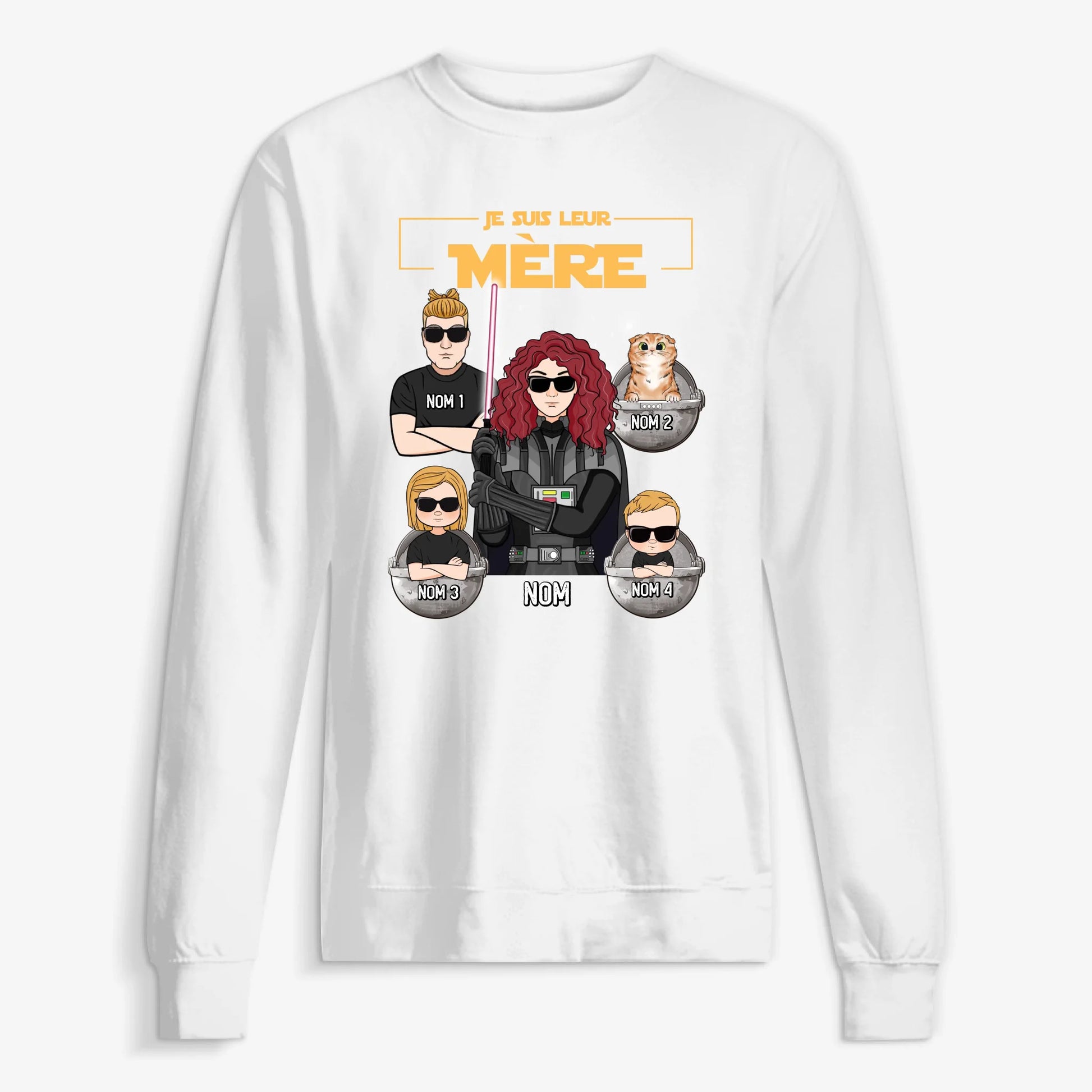 UNISEX SWEATSHIRT Front Light