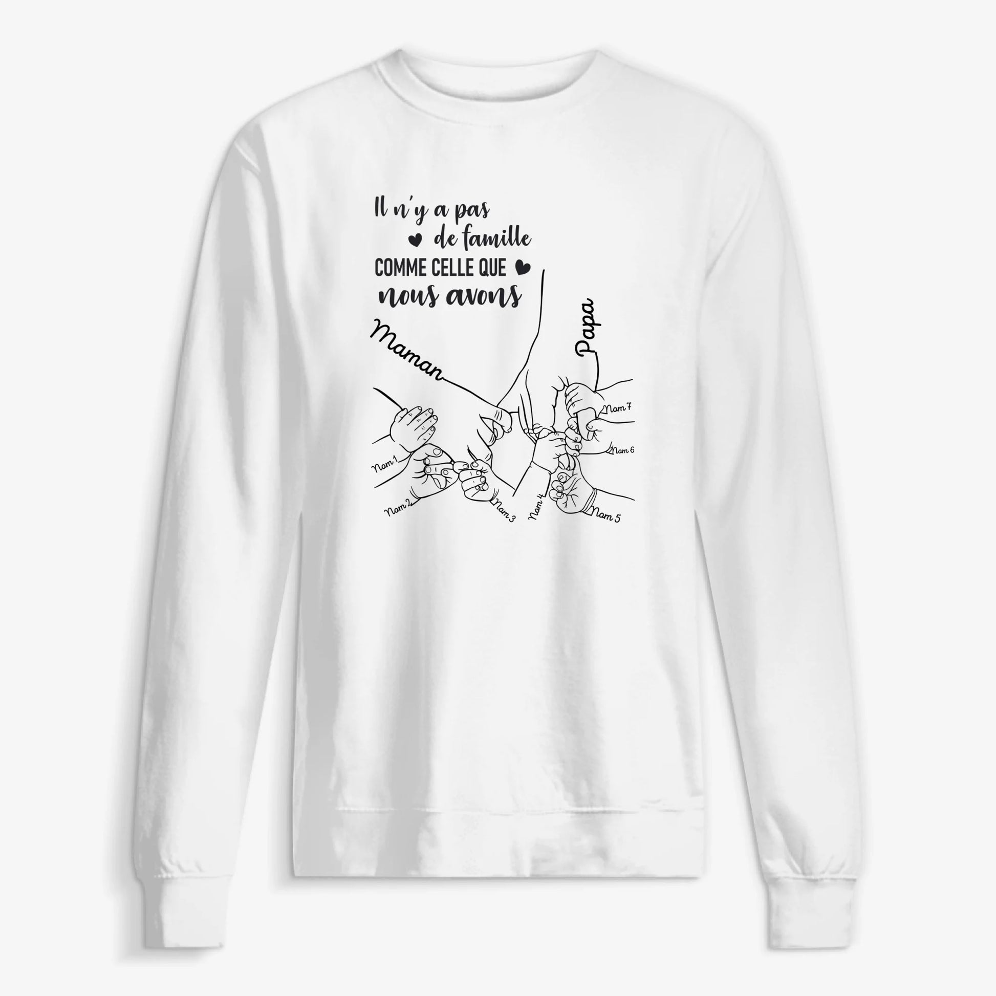 UNISEX SWEATSHIRT Front Light