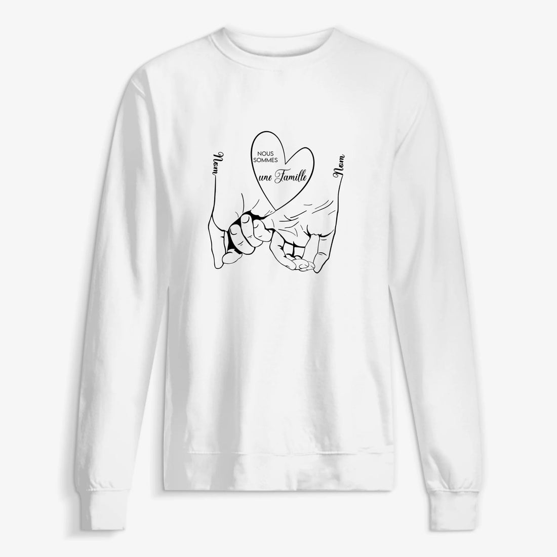 UNISEX SWEATSHIRT Front Light