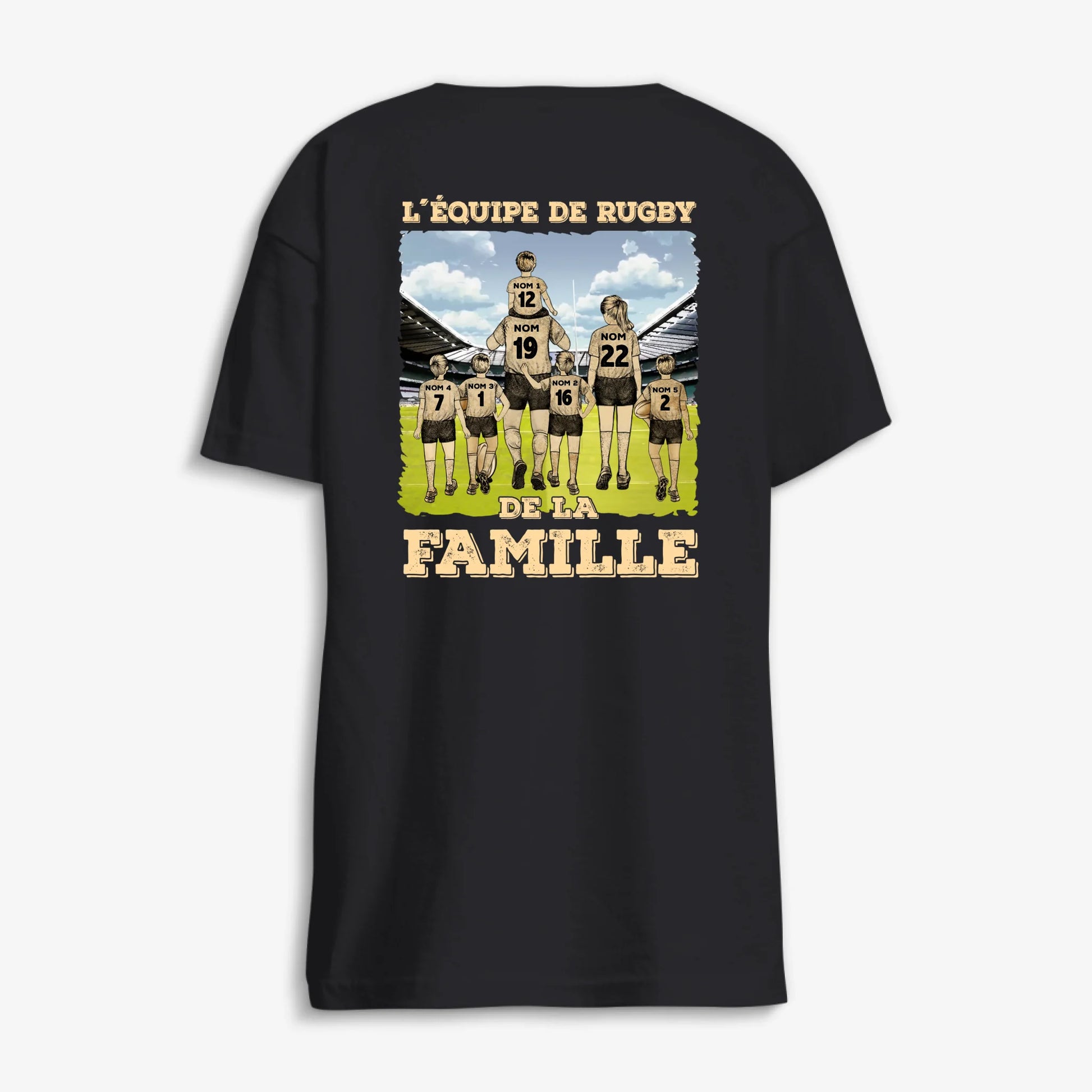 KIDS T-SHIRT Back Dark